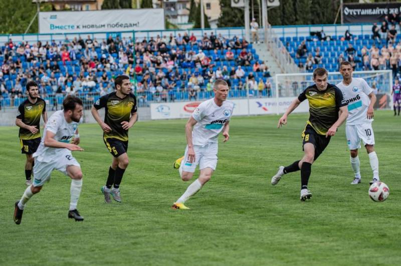 Сегодня ФК «Севастополь» обыграл футбольный клуб «Легион» из Махачкалы