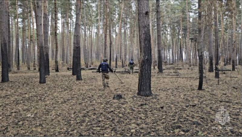 Пиротехники Севастополя работают в Курской области Пиротехники Севастополя работают в Курской области