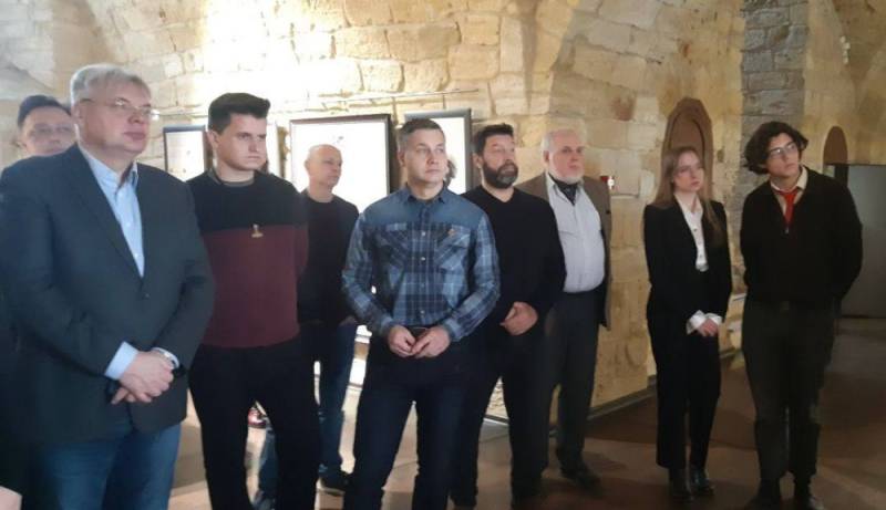 На Константиновской батарее представлена экспозиция, посвящённая основателю Григорию Потёмкину Таврическому