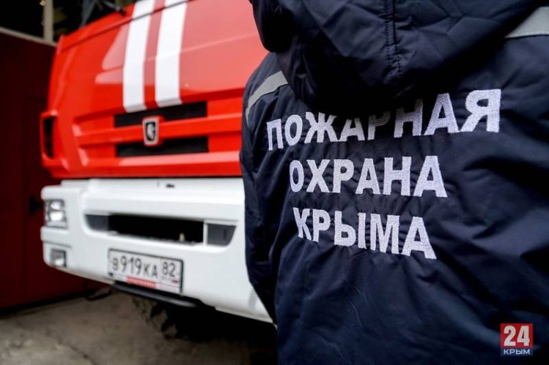 В Севастополе пожарная машина попала в ДТП с легковушкой