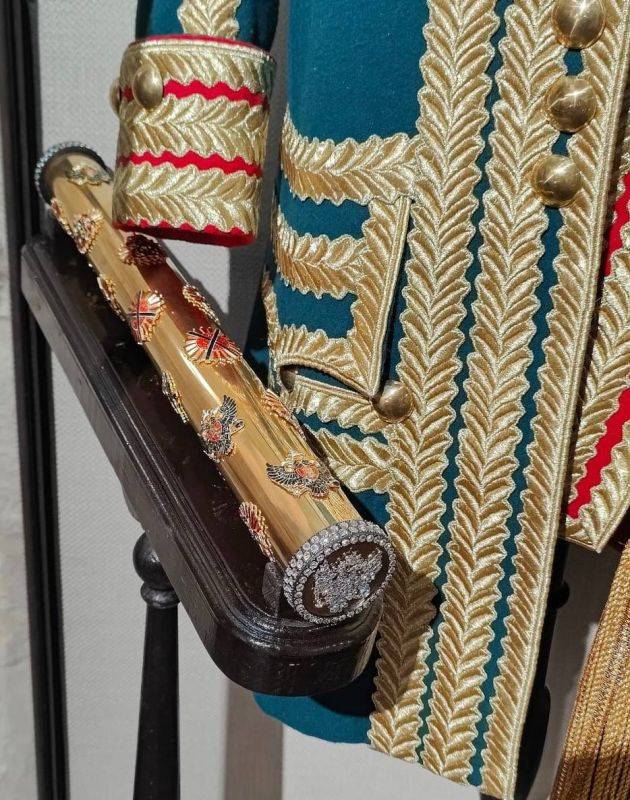 На Константиновской батарее представлена экспозиция, посвящённая основателю Григорию Потёмкину Таврическому