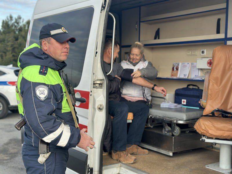 В Севастополе Госавтоинспекция и медицинские работники провели акцию «Безопасный водитель»