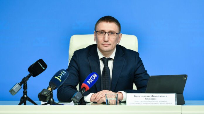 Заместитель губернатора Ямало-Ненецкого автономного округа, директор окружного департамента информационных технологий и связи Константин Оболтин