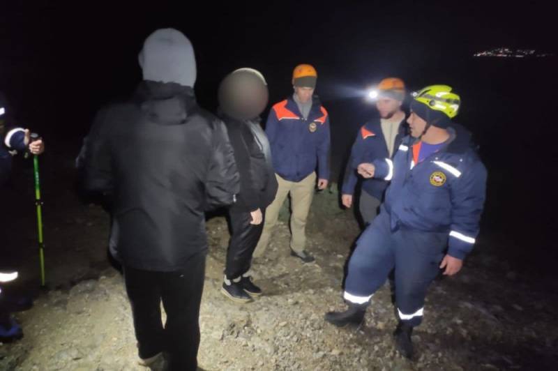 Оказание помощи в горно-лесной местности ГО Судак