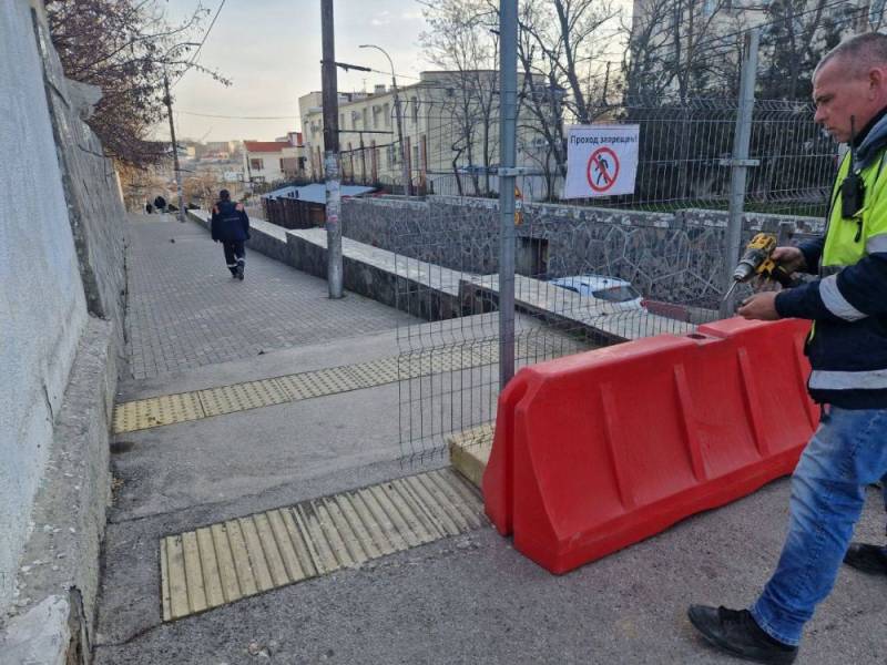 Сегодня в 18:00 перекроют пешеходную часть на улице Адмирала Октябрьского