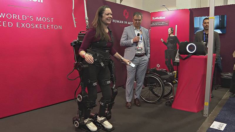 Экзоскелеты и виртуальная реальность: медицинские новинки на CES в Лас-Вегасе