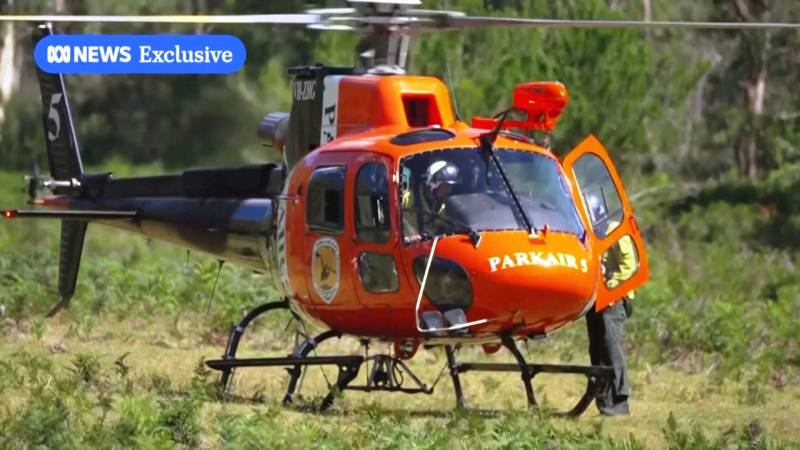 Нашли туриста, который потерялся в горах Австралии две недели назад