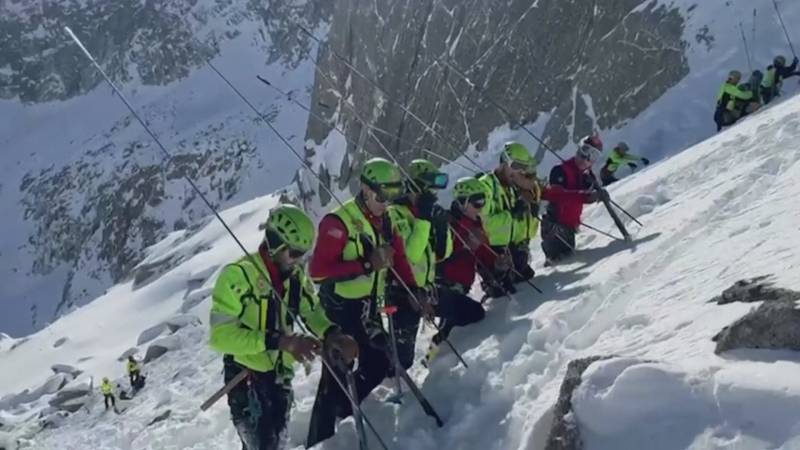 Трое лыжников погибли под лавиной в Италии