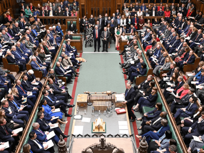 Нижняя палата британского парламента