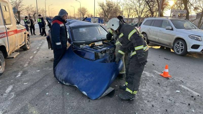 Двое детей и двое взрослых пострадали в тройном ДТП