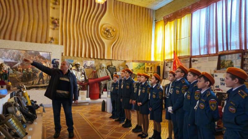 День кадета России в Главном управлении МЧС России по Республике Крым