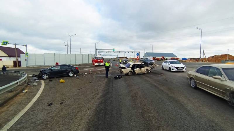 Два человека пострадали в ДТП на «Тавриде»