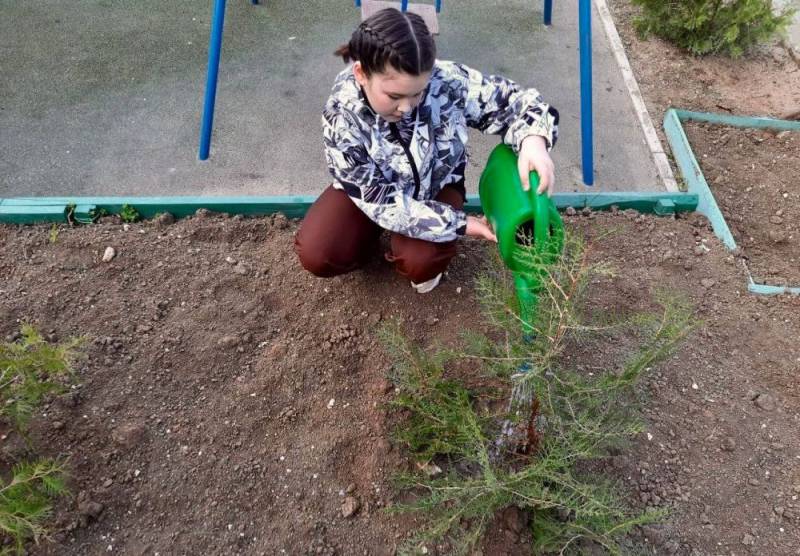 В преддверии 11-й годовщины «Русской весны» учащиеся гимназии №7 им. В.И