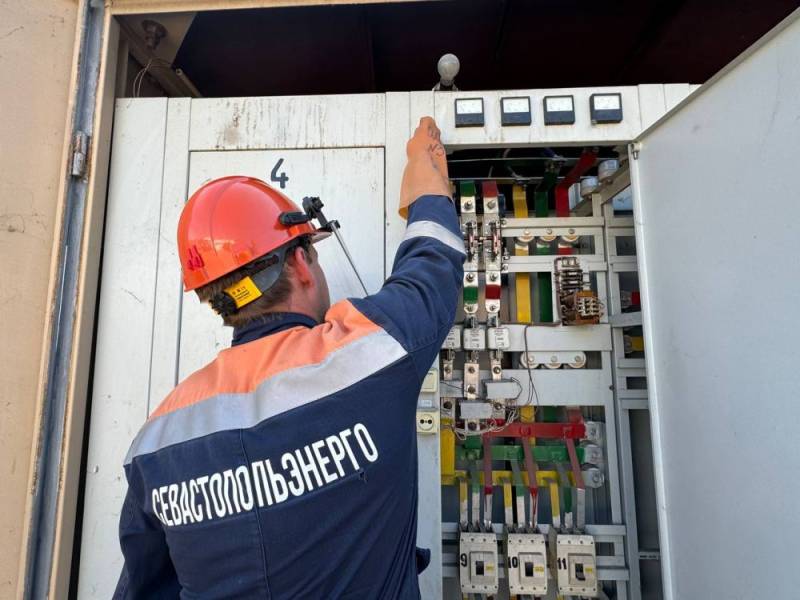 «Севастопольэнерго» провело плановое техническое обслуживание и ремонт порядка 30 трансформаторных подстанций 6-10/0,4кВ