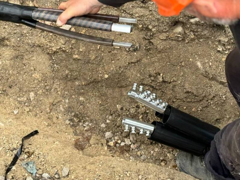 В рамках ремонтной программы «Севастопольэнерго» проводит ремонт кабельных сетей