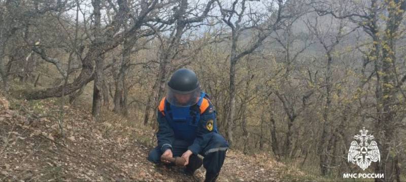 Обезврежены взрывоопасные предметы