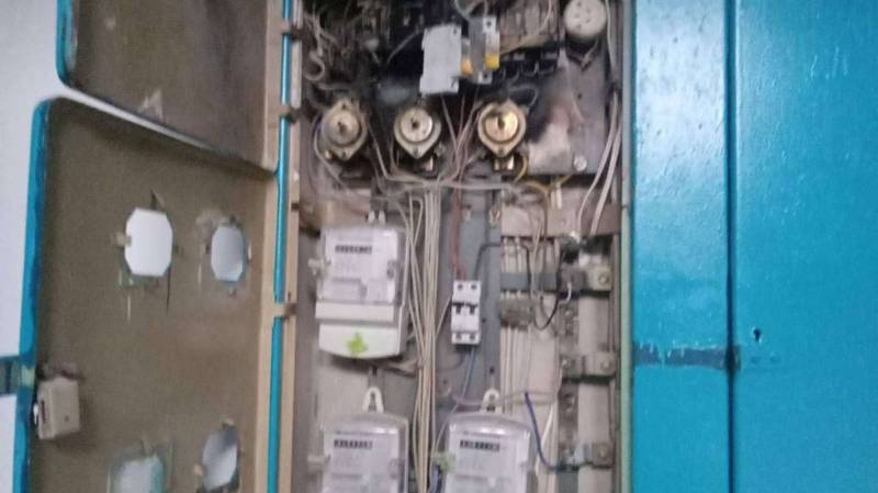 Пожар произошел в щитовой девятиэтажки в Симферополе