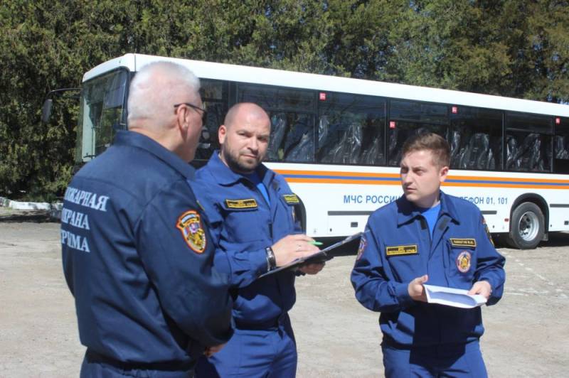 В ГКУ РК "Пожарная охрана Республики Крым" определили лучшего пожарного!