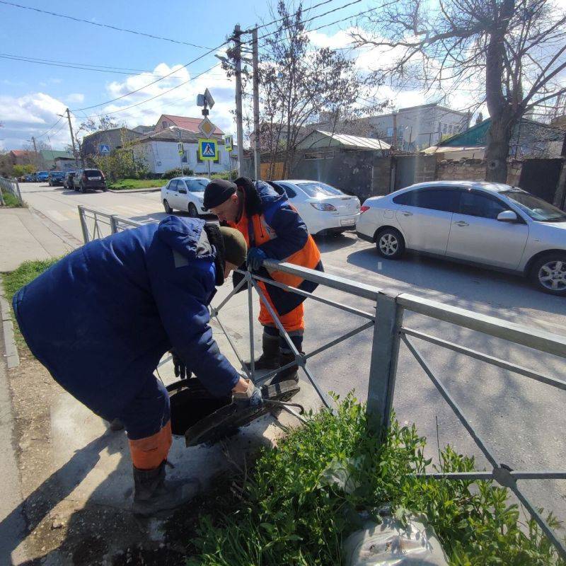 Водоканал: Красота! Весна! Ливнёвка!. Фото Николая Ерёмина на ул.Ревякина, ул.3-я Бастионная, ул.Подольцева, ул.Генерала Родионова