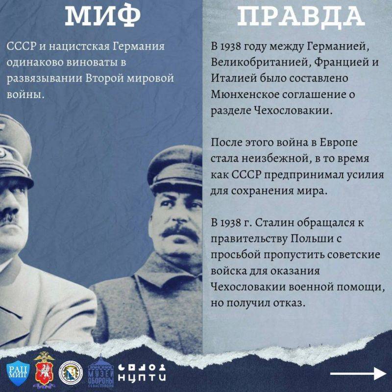Развеиваем мифы о Великой Отечественной войне Развеиваем мифы о Великой Отечественной войне