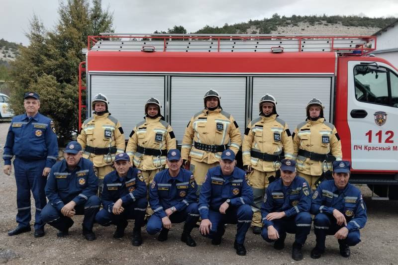 Определена лучшая пожарная часть в системе ГКУ РК «Пожарная охрана Республики Крым»!