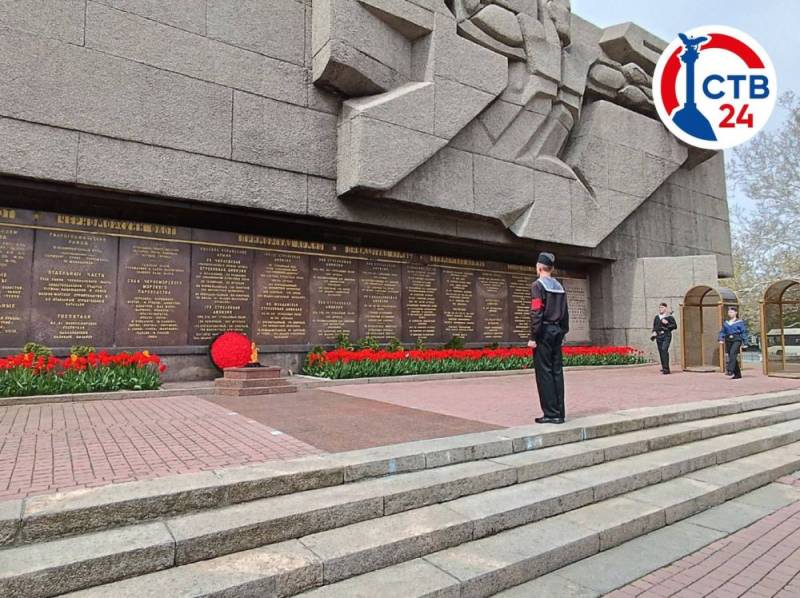 В Севастополе стартовала акция «Георгиевская ленточка»