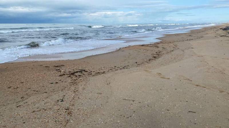 На побережье Анапы зафиксировали новые выбросы мазута