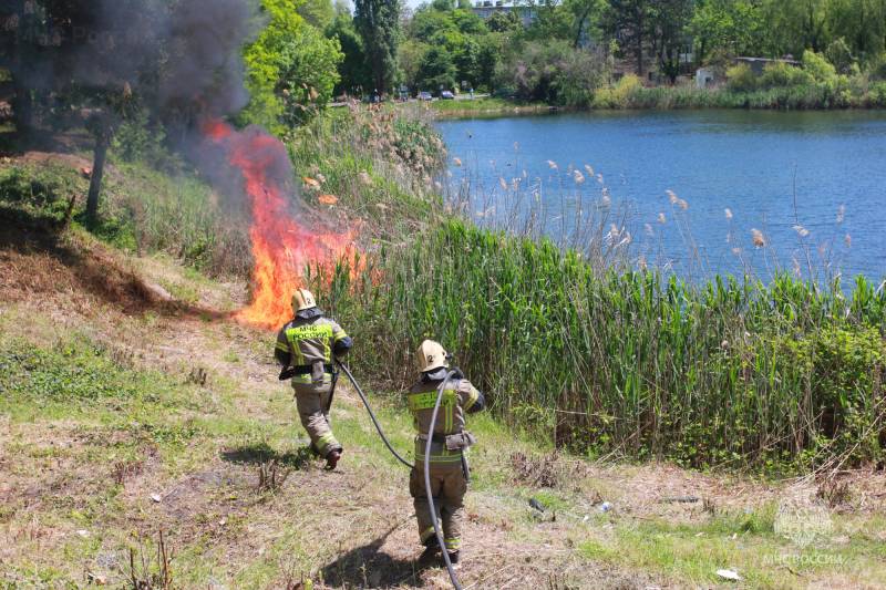 В республике начался пожароопасный сезон