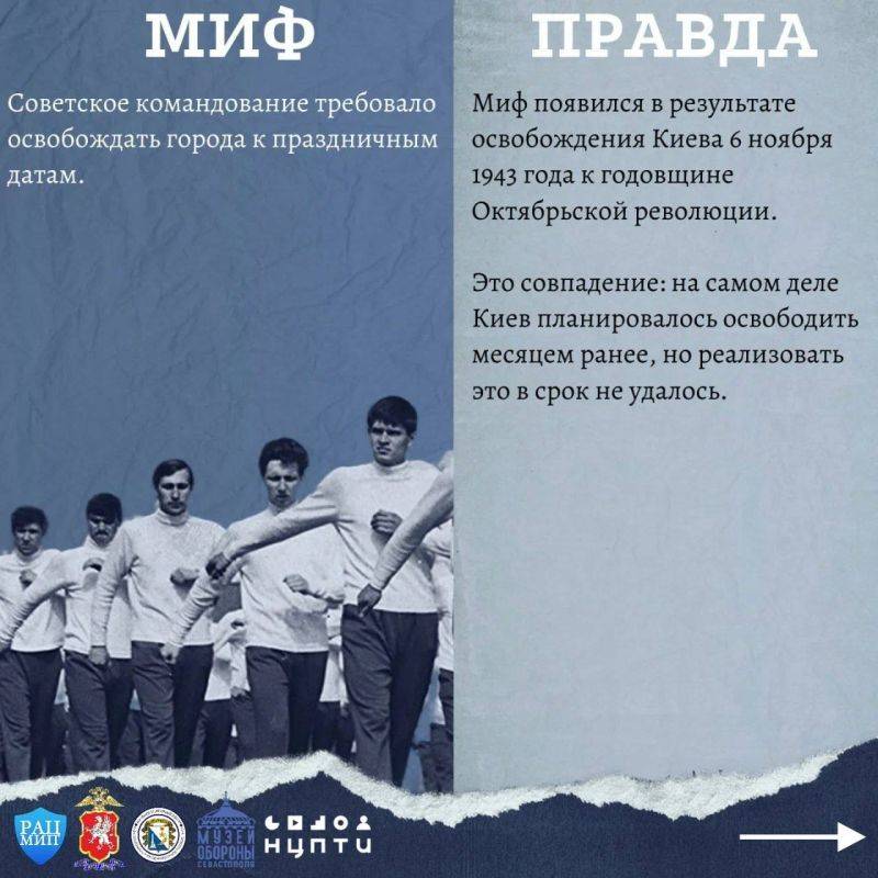 Развеиваем мифы о Великой Отечественной войне Развеиваем мифы о Великой Отечественной войне