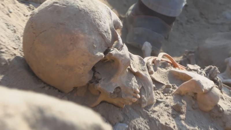 В Перу нашли храм возрастом 4000 лет и останки человека