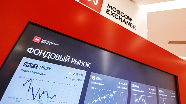 Российский рынок акций упал на 2,88%