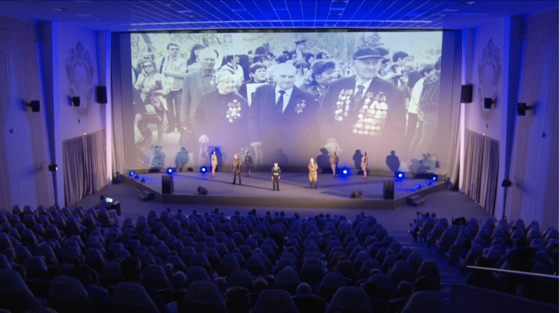 Для ветеранов войны устроили праздничный концерт Для ветеранов войны устроили праздничный концерт