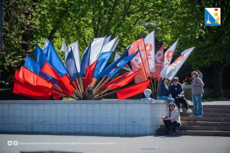 Посмотрите, как красиво украсили Севастополь ко Дню Победы