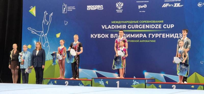 Севастопольские акробаты взяли серебро на Международном турнире Севастопольские акробаты взяли серебро на Международном турнире