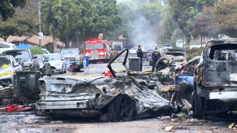 Самолёт упал на дом в Сан-Диего: в числе жертв известный музыкальный агент