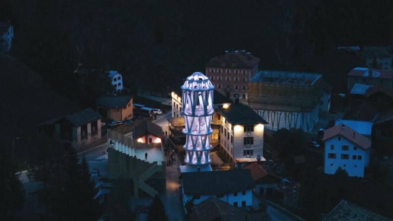 В Швейцарии представили ​​самую высокую в мире башню, напечатанную на 3D-принтере