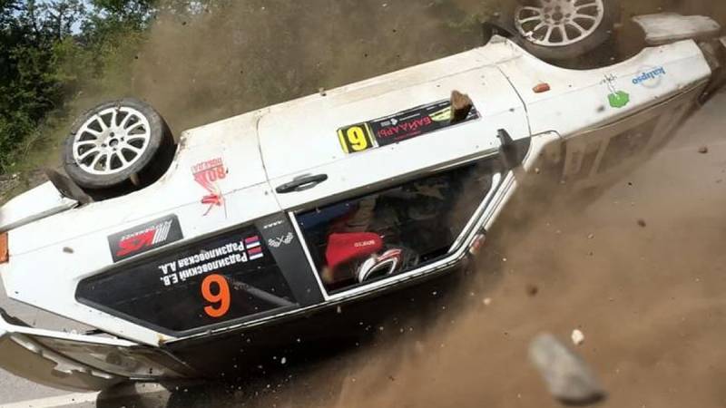 «Это спорт»: во время гонки «Байдары-2025» в Севастополе перевернулся автомобиль