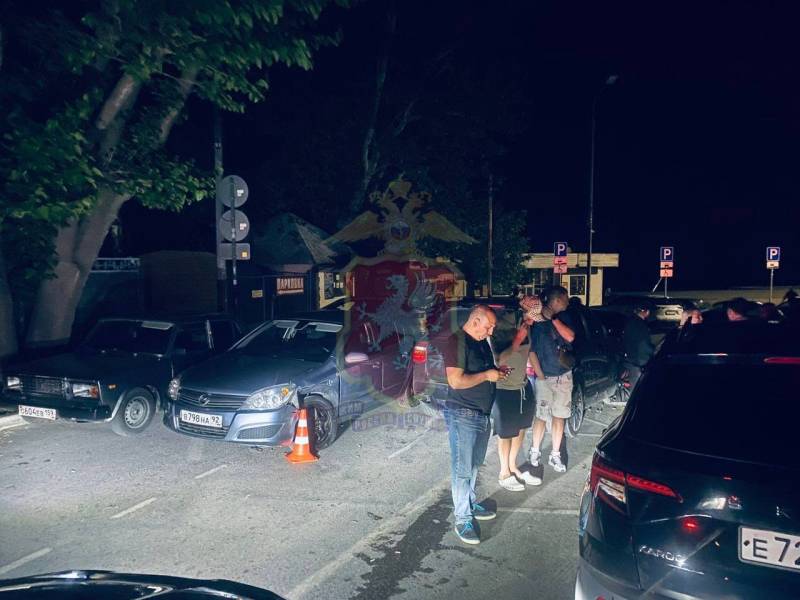 ДТП на набережной пляжа Учкуевка