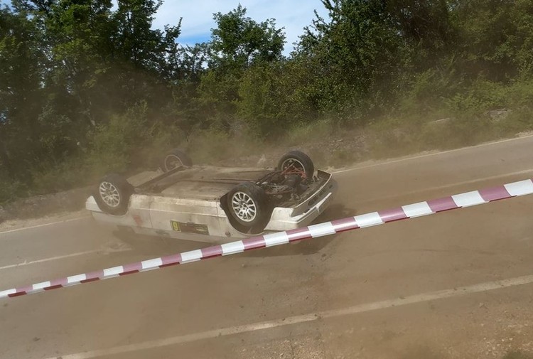 «Это спорт»: во время гонки «Байдары-2025» в Севастополе перевернулся автомобиль