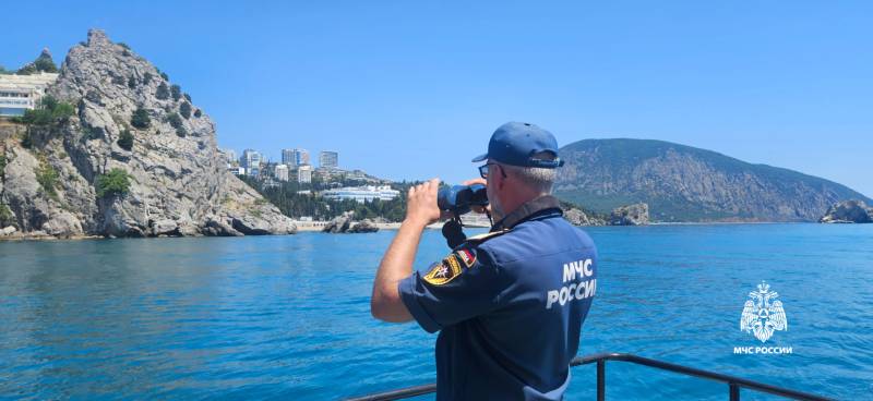 Рейд на пляжах Алушты