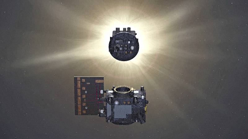 Европейские спутники впервые закрыли Солнце для изучения его короны