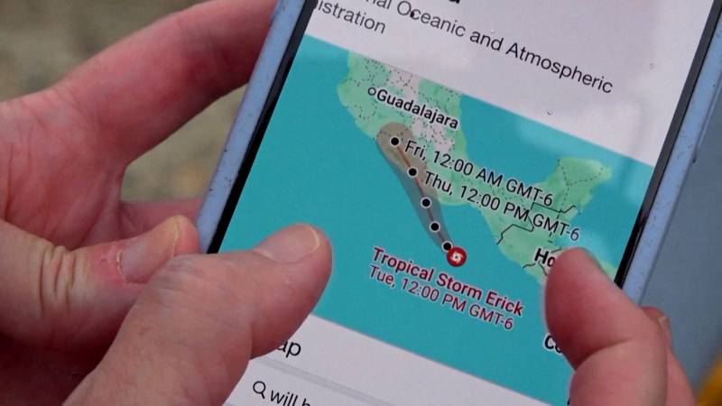 В Мексике готовятся к урагану «Эрик»