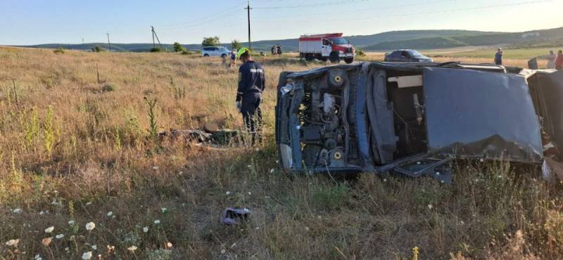 Оказание помощи при ДТП в Бахчисарайском районе