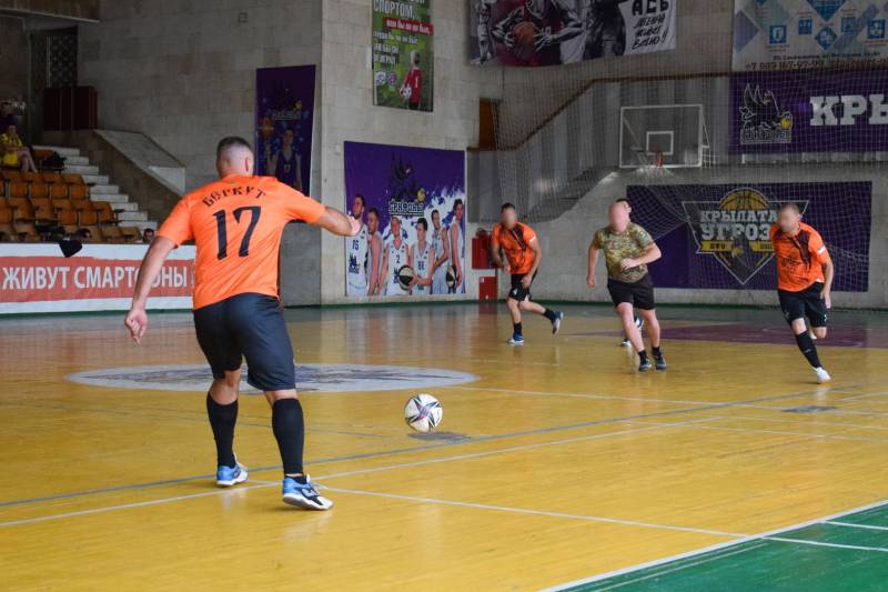 В крымском территориальном органе Росгвардии прошел чемпионат по мини-футболу