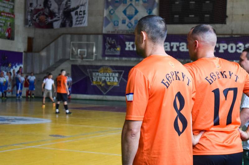 В крымском территориальном органе Росгвардии прошел чемпионат по мини-футболу