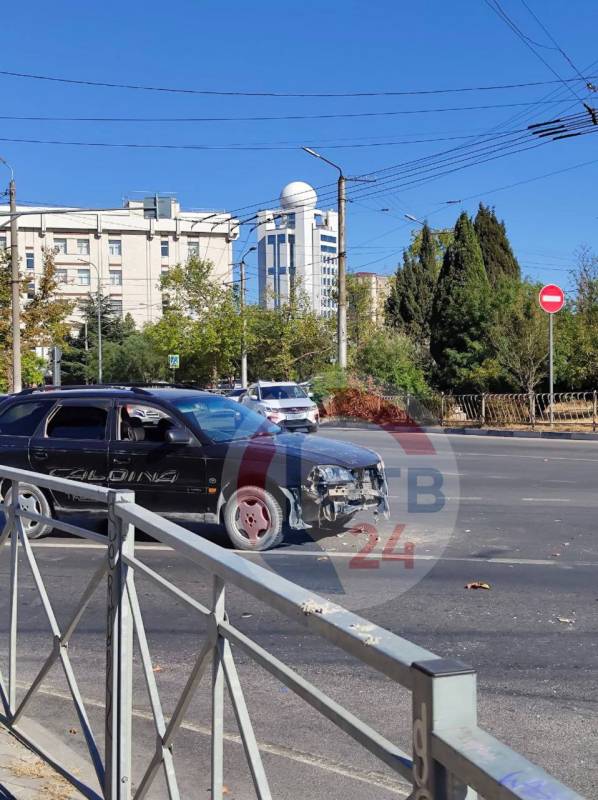 ДТП произошло на кольце на улице Вакуленчука