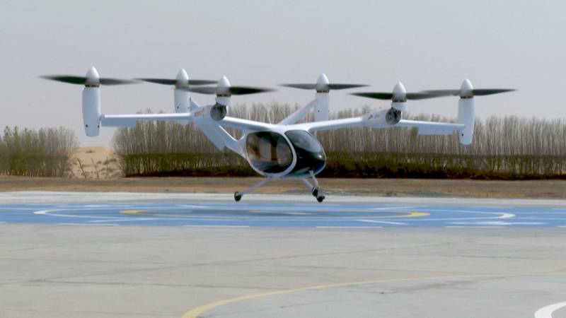 Дубай хочет победить пробки на дорогах с помощью аэротакси