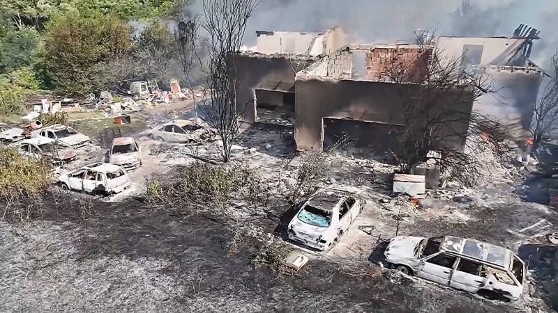 Экстремальное лето: пожары на Балканах и в Турции, наводнения в Румынии