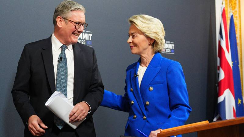 Великобритания согласовала перезагрузку торговли и обороны с Евросоюзом