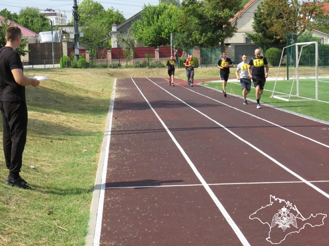 Росгвардейцы посвятили Всероссийскому Дню физкультурника спортивный праздник